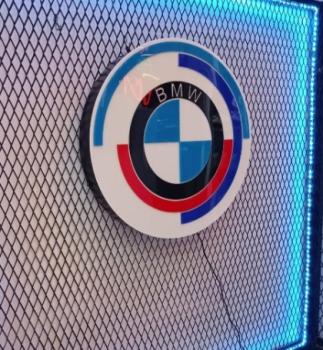 Bmw Motorsport Logo Wandschild rund